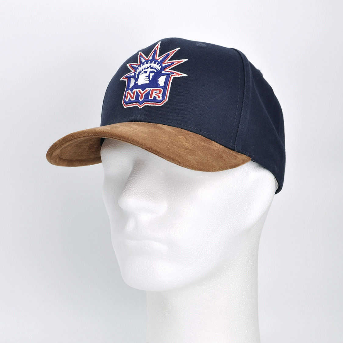 Mitchell & Ness - Washed Out Pro Crown New York Rangers Navy/Brown