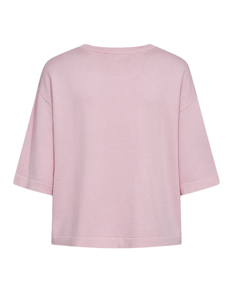 Jumper conny finstickad rosa