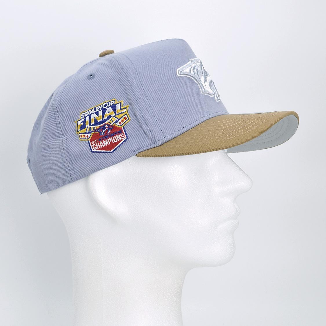 Mitchell & Ness - Nashville Predators Frosted Peak Pro Crown Fit Blue - 4