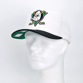 Mitchell & Ness - Anaheim Ducks Nostalgic Pro Crown Fit White/Black
