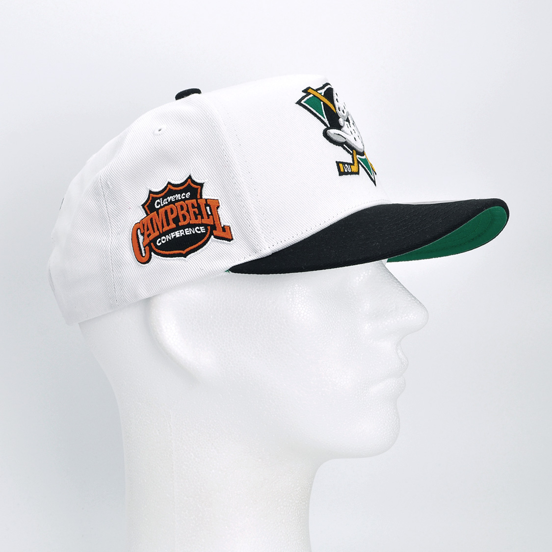 Mitchell & Ness - Anaheim Ducks Nostalgic Pro Crown Fit White/Black - 4