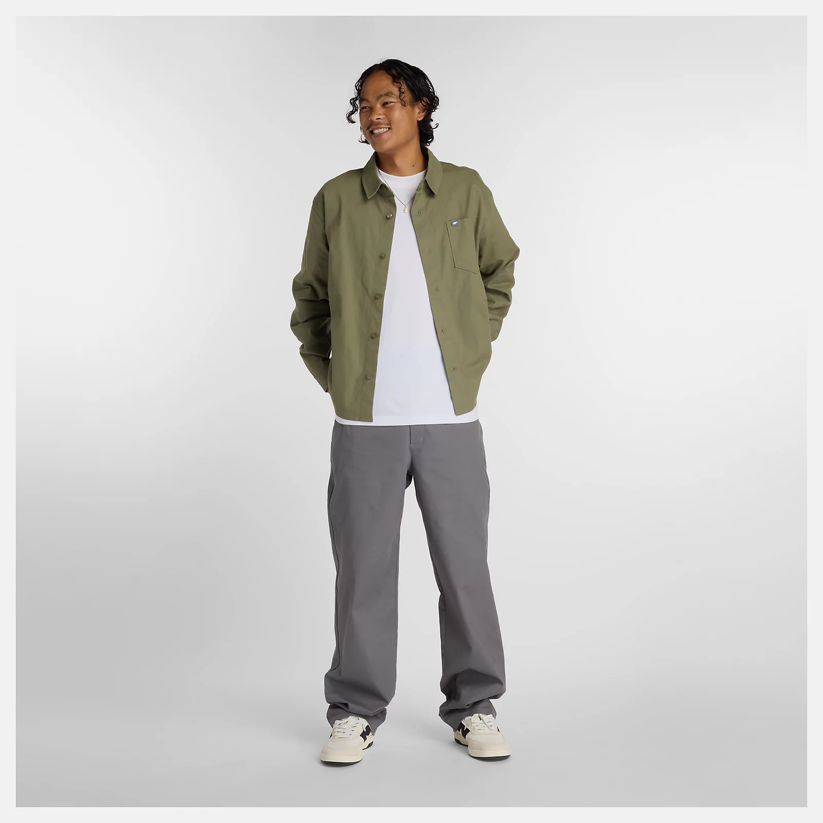 New Balance Numeric Small Logo T-Shirt White - 4