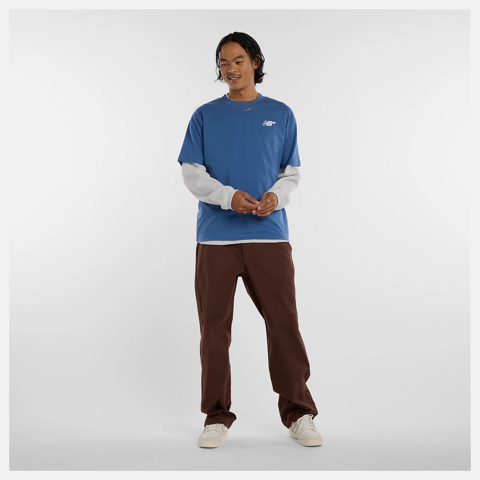 New Balance Numeric Small Logo T-Shirt Magic Blue - 4