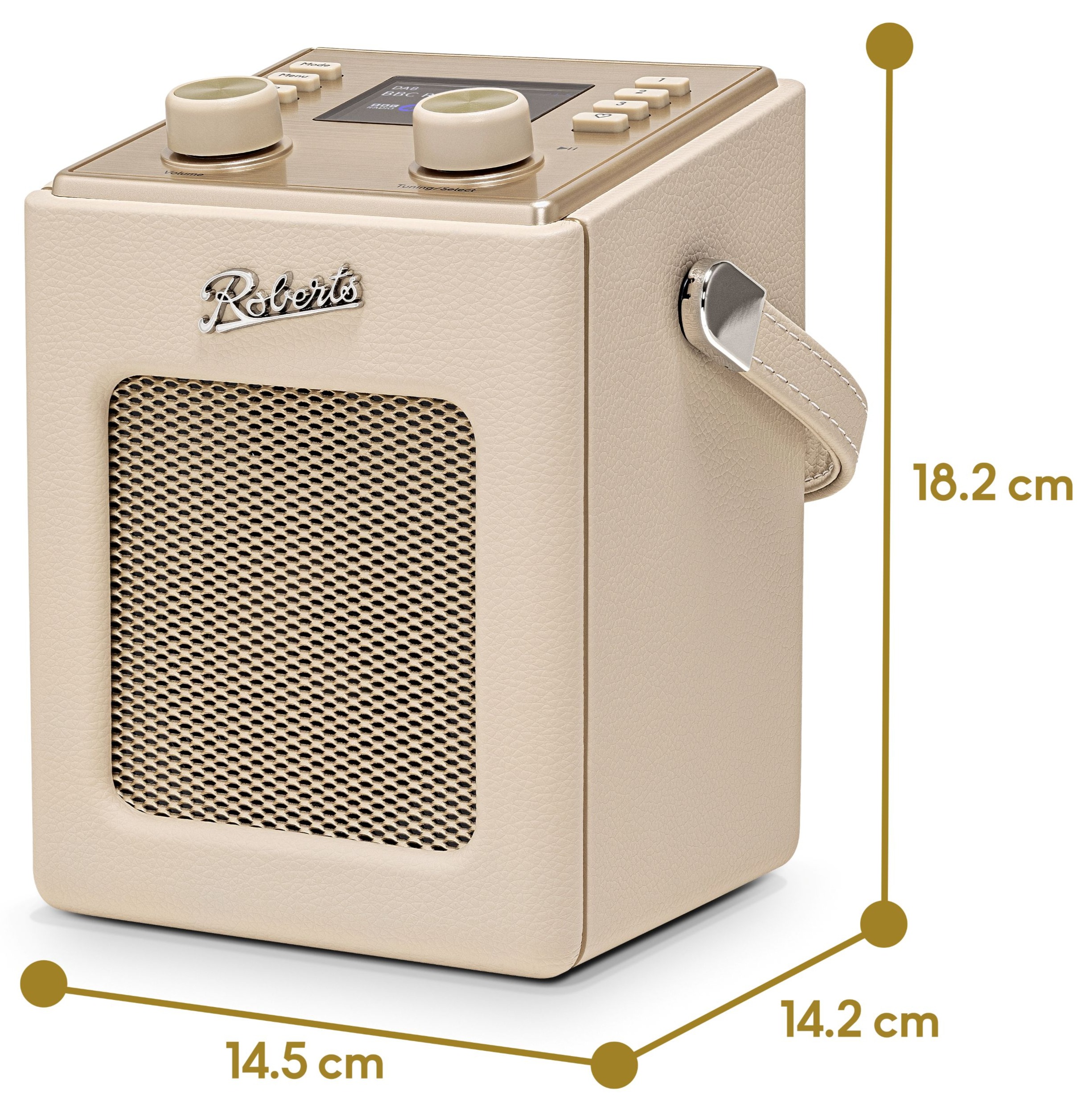 Roberts Radio MINI 2 Cream - 5