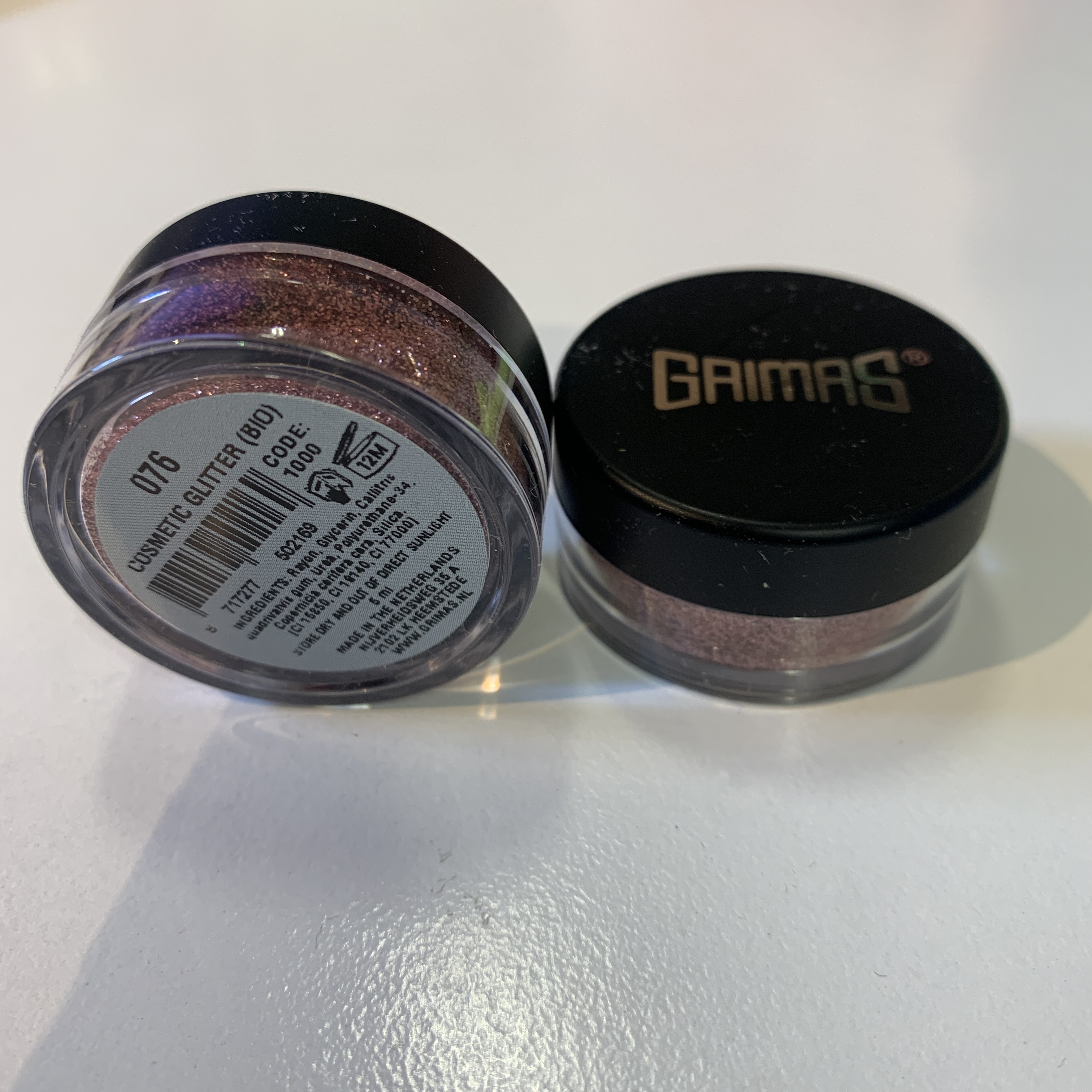 Cosmetic Glitter från Grimas 2 Provburkar (oöppnade)