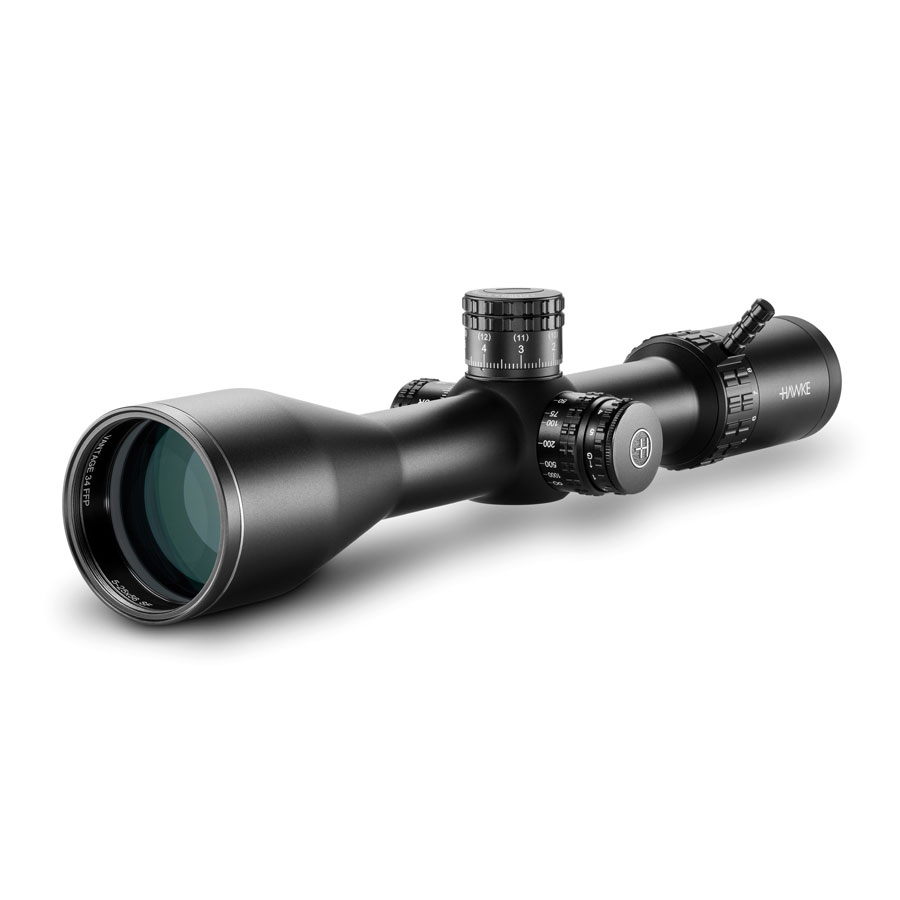 Hawke Vantage HD 34 FFP 5-25x56 Mil Pro II Belyst