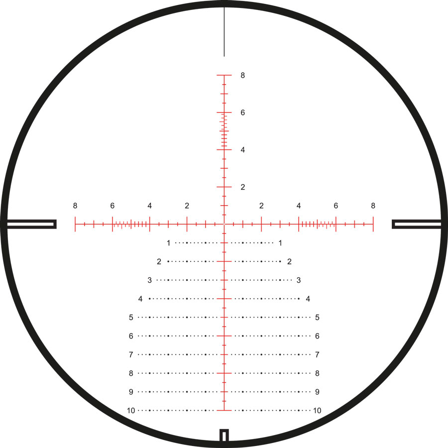 Hawke Vantage HD 34 FFP 3-15x44 Mil Pro II Belyst - 2