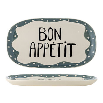Bloomingville Soline Serveringsfat Bon Appetit Multi 40x25 cm