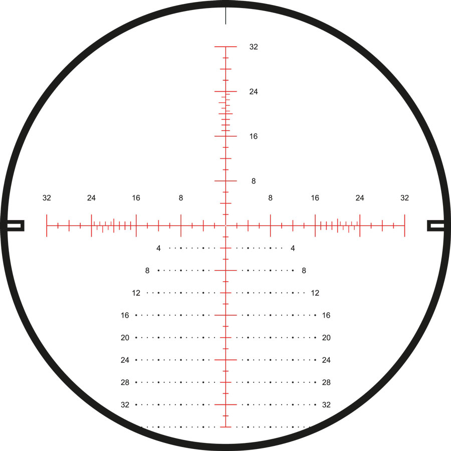 Hawke Vantage HD 34 FFP 3-15x44 Moa Pro II Belyst - 2