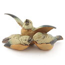 Jens Peter Dahl-Jensen (20th Century) Birds Figurine "Protection" 20 cm #1670