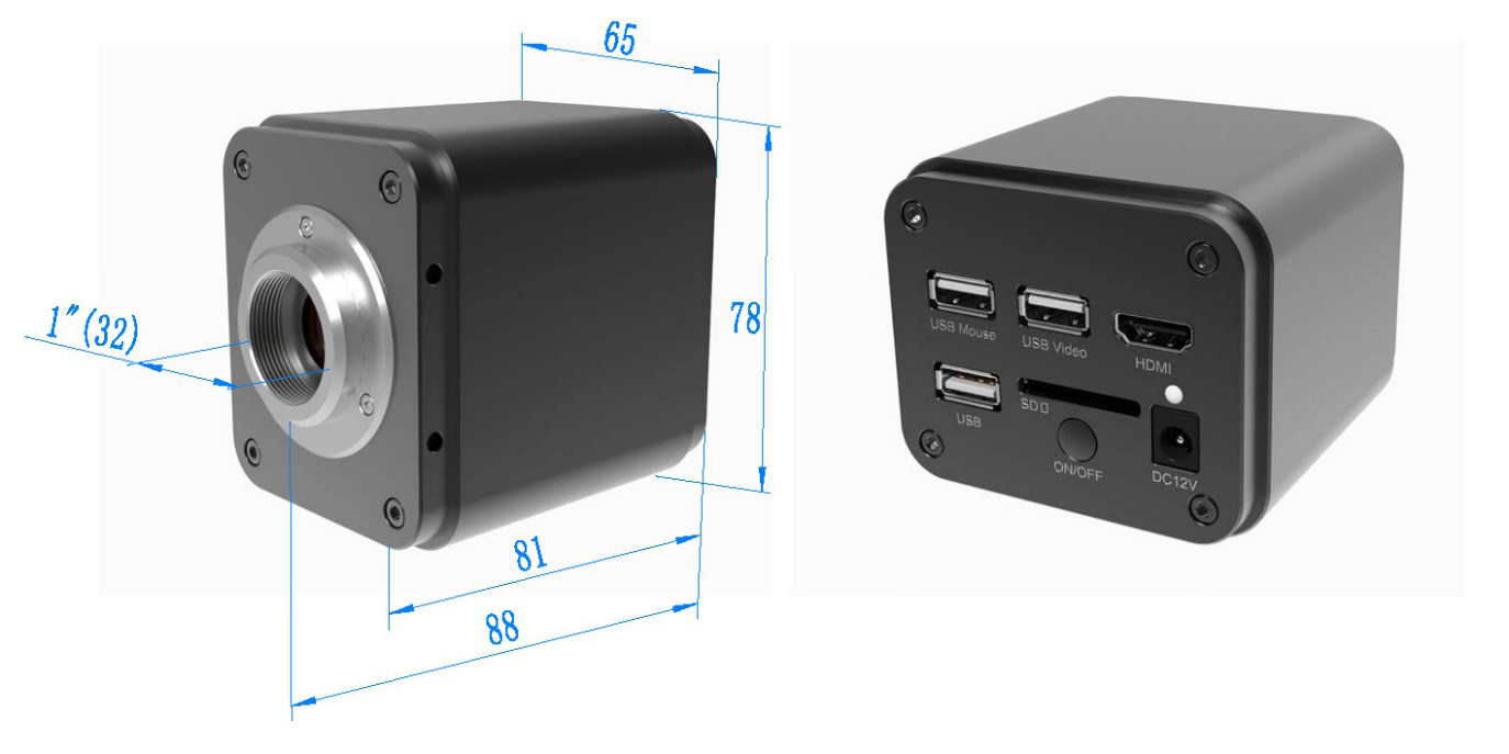   ToupCam XCAMLITE4K8MPA - 3