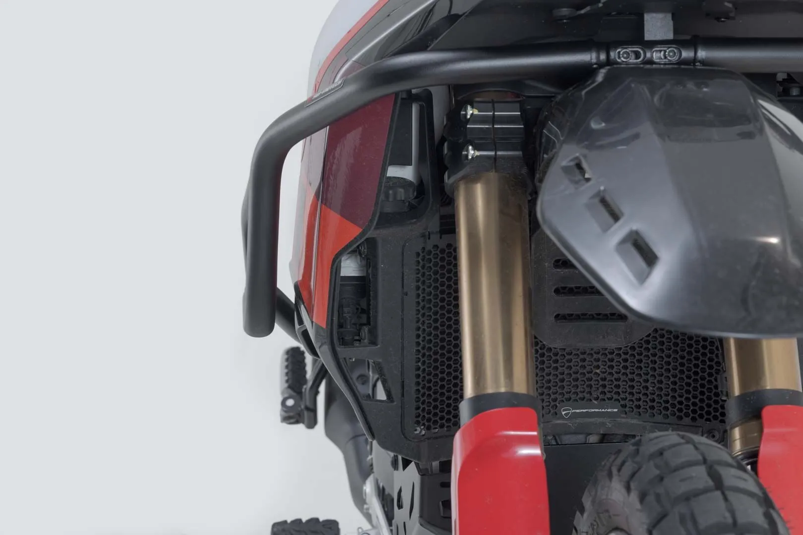 Crash bar Black. Ducati  - 2