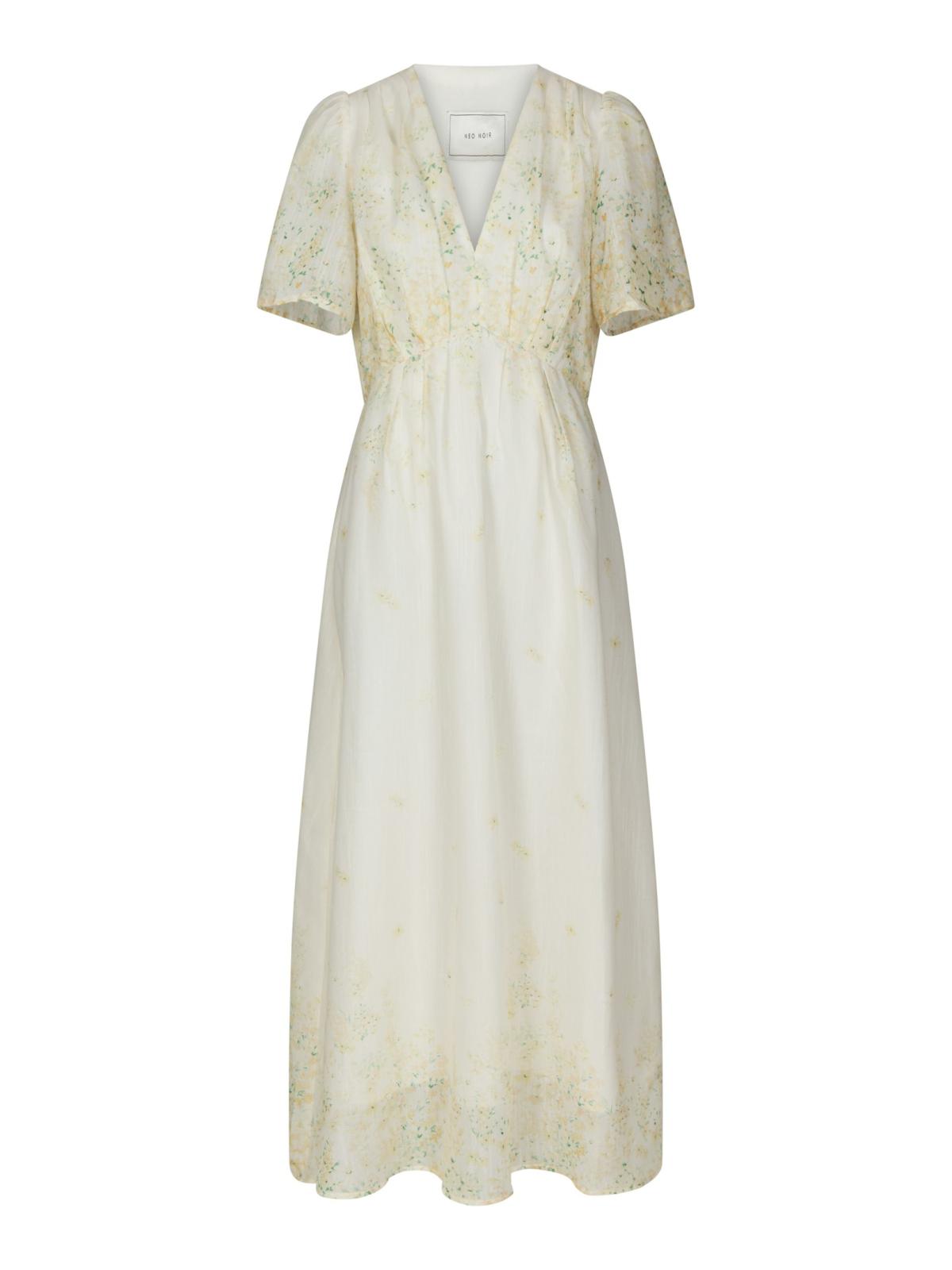 Neo Noir Serna Gardenia Dress, Light Yellow