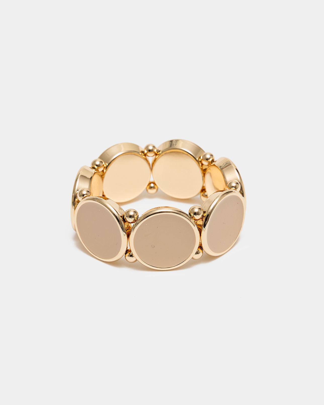 Ava Elastic Bracelet Gold w Sand
