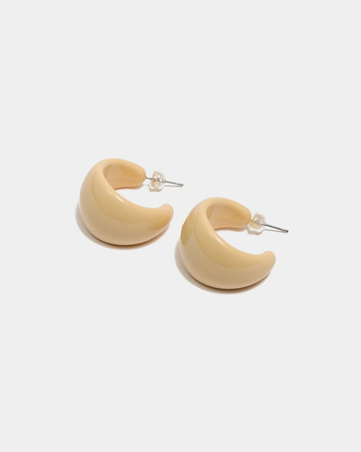 Noella Hoops Soft Yellow