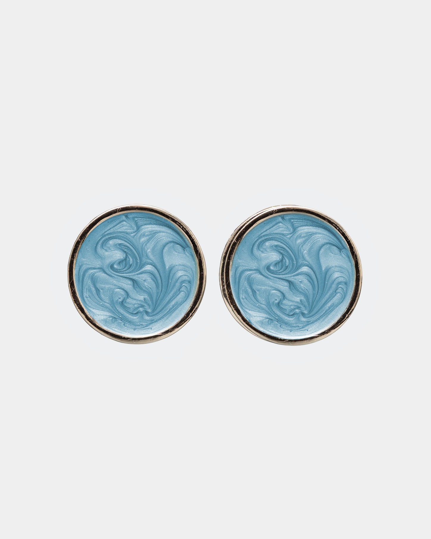 Ava Pearl Earrings Pearl Blue