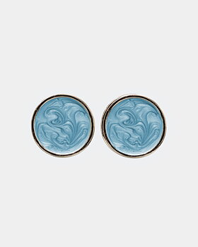 Ava Pearl Earrings Pearl Blue