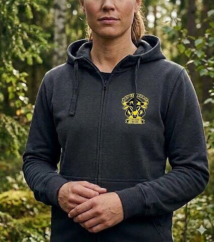 Hoodie zip, Åby Tjureda 80 år