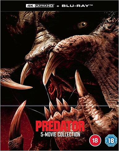 Predator: 5-Movie Collection (BLU-RAY 4K ULTRA HD + BLU-RAY)