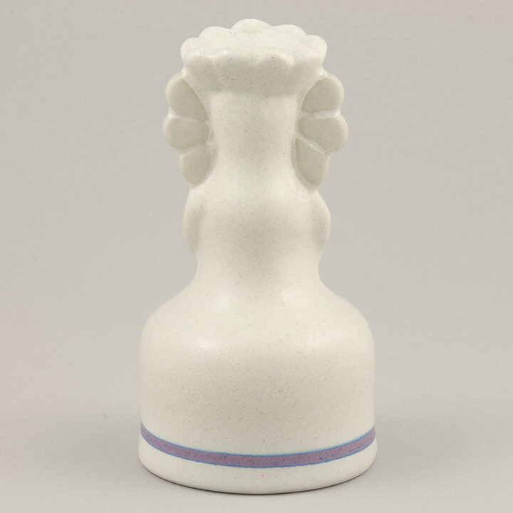 Lisa Larson (1982) Candleholder Girl Lina with Blue Flowers 14 cm (2)