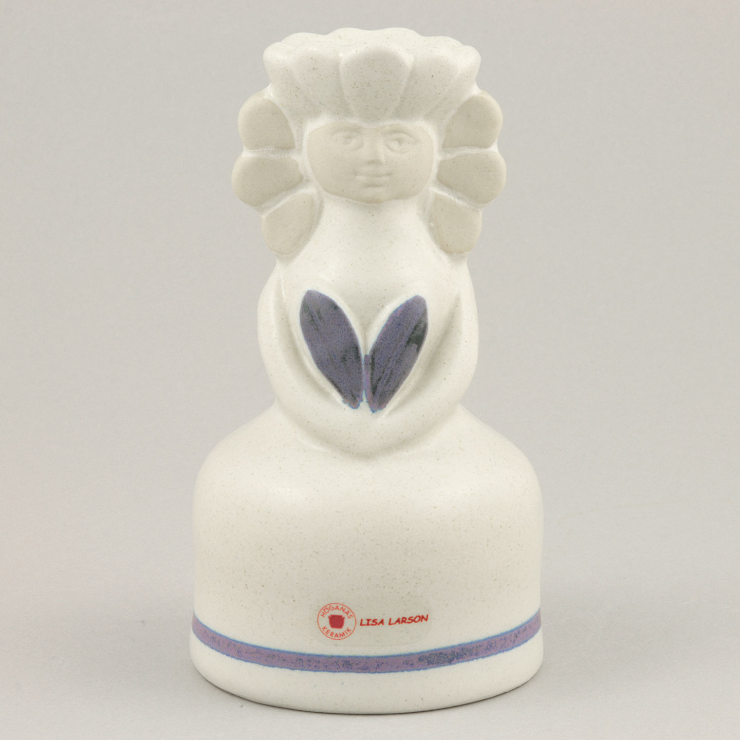 リサラーソン 愛らしい女性 キャンドルホルダー CANDLE HOLDER 14cm (2)