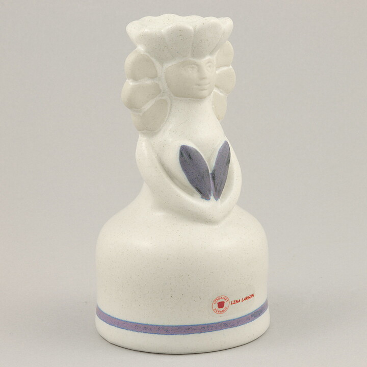 リサラーソン 愛らしい女性　キャンドルホルダー CANDLE HOLDER 14cm (2)