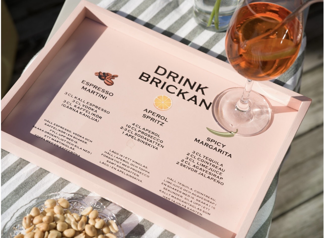 Bricka / Drinkbrickan 