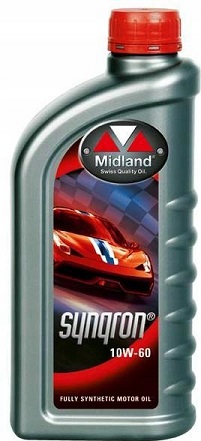 Midland 10W-60 Synqron Racing 12 Liter kartong  21749 (Specialpris Racing) - 2
