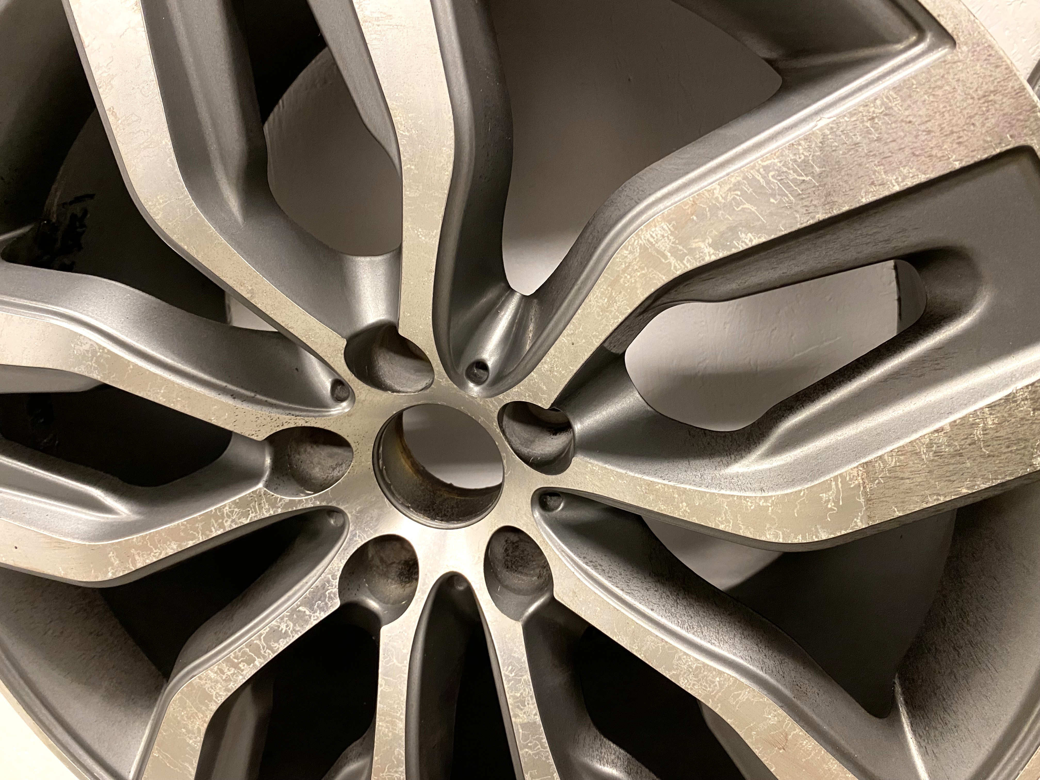 BEGAGNAT | 4 st | 20" ALUFÄLGAR Original 541 BMW | 2 st 5x120 9.5x20 ET40 74.1 + 2 st 5x120 10.5x20 ET30 74.1 - Renoveringsobjekt - 6