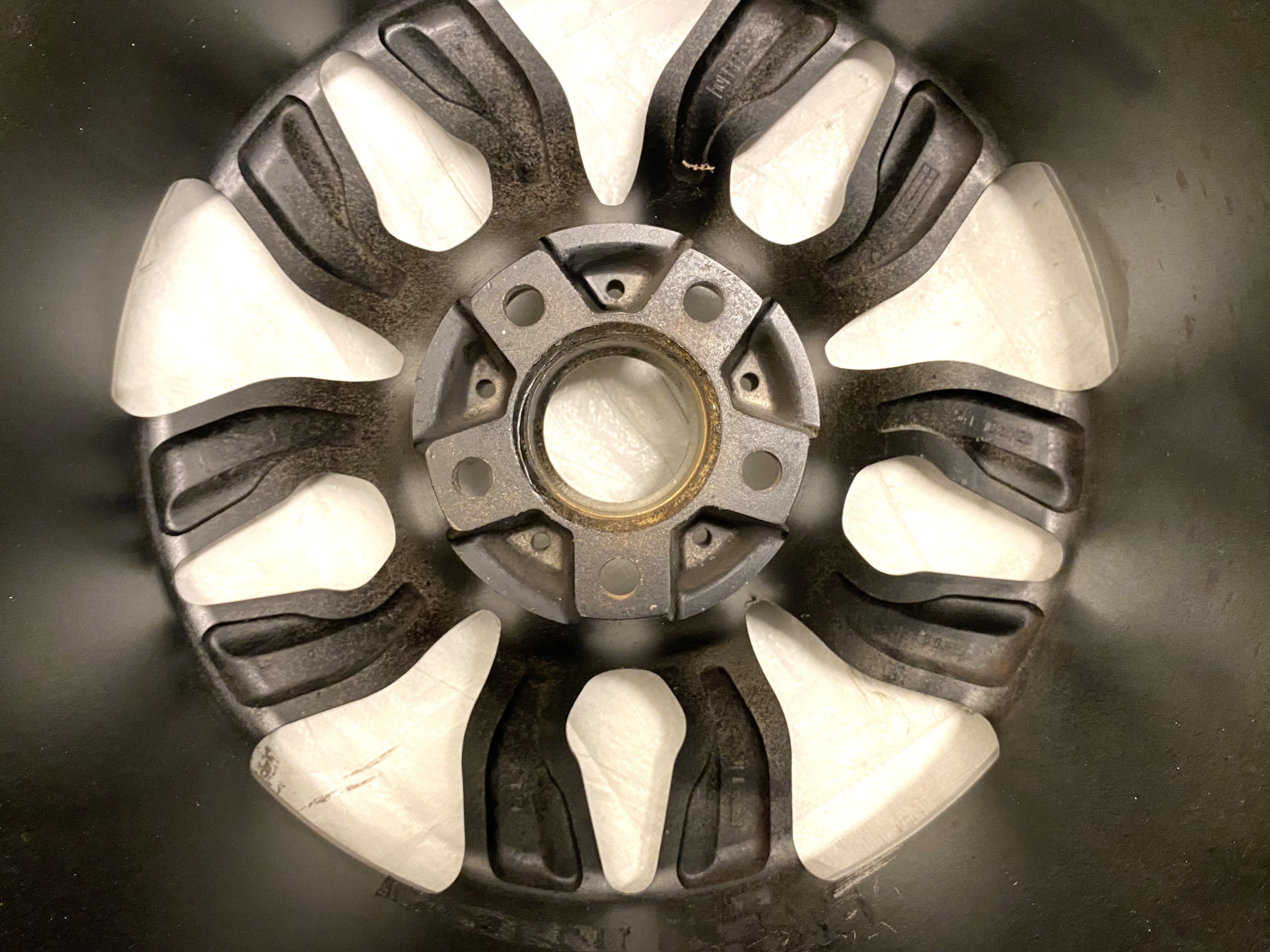 BEGAGNAT | 4 st | 20" ALUFÄLGAR Original 541 BMW | 2 st 5x120 9.5x20 ET40 74.1 + 2 st 5x120 10.5x20 ET30 74.1 - Renoveringsobjekt - 18