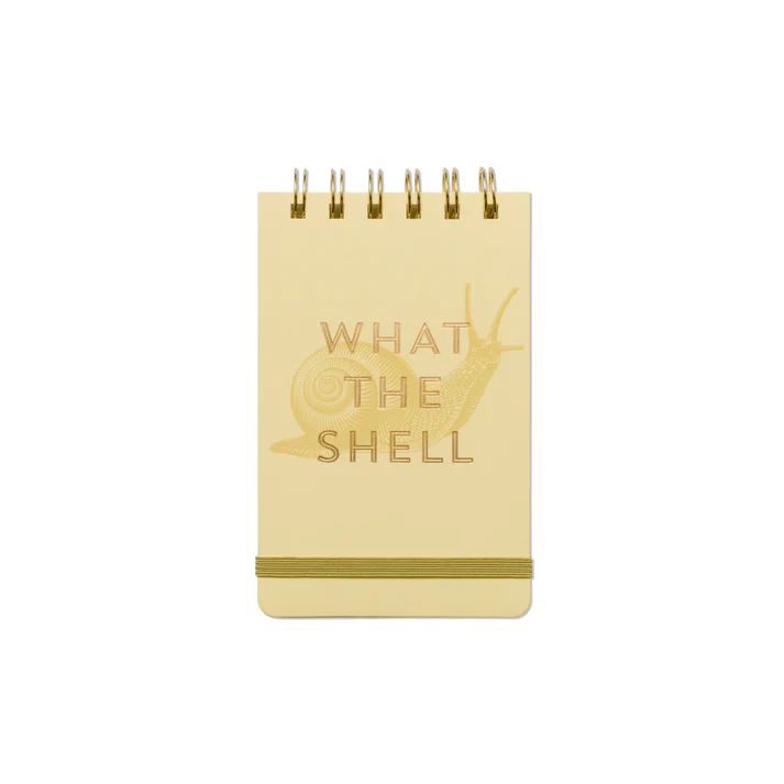 Anteckningsblock What the shell