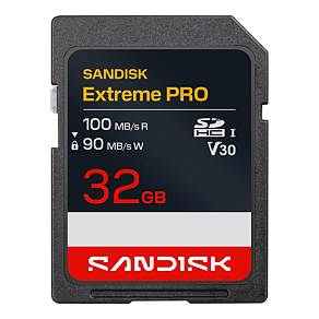 Sandisk Extreme Pro 32GB 100/90MB/s C10 UHS U3 V30 RPD2