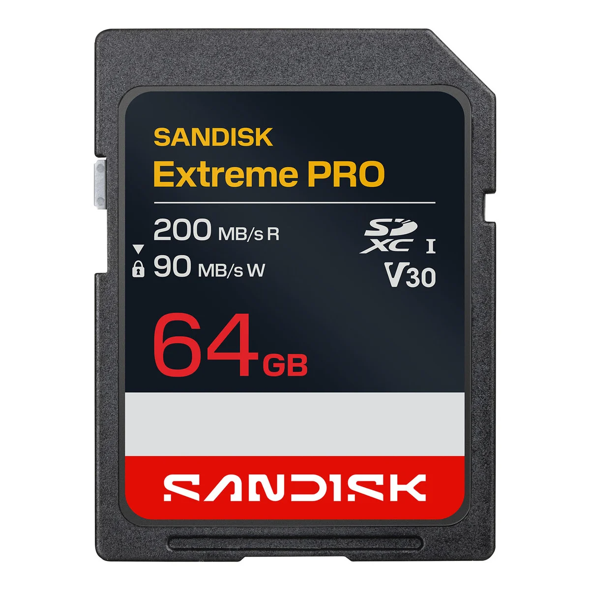 Sandisk Extreme Pro 64GB 200/90MB/s C10 UHS U3 V30 RPD2
