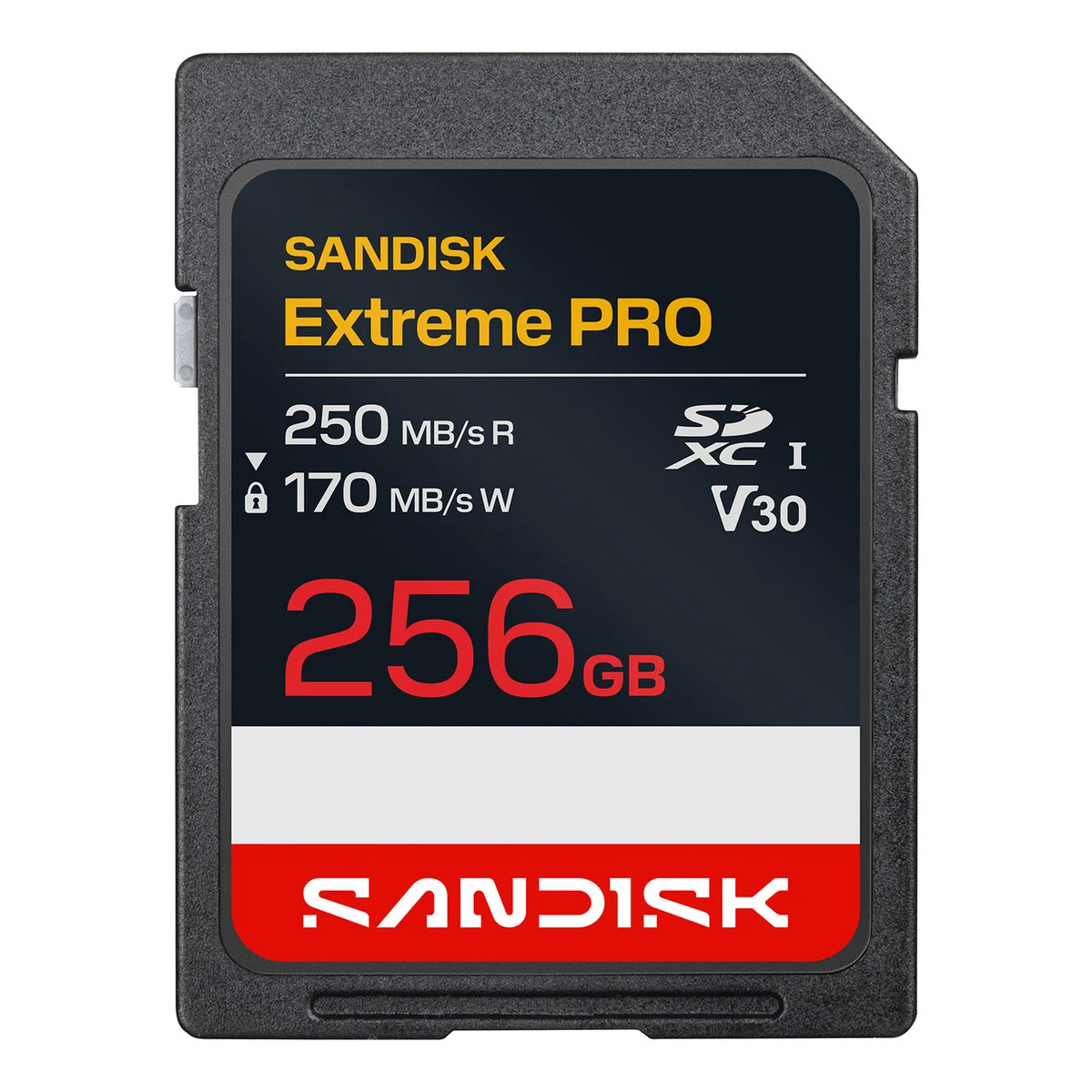 Sandisk Extreme Pro 256GB 250/170MB/s C10 UHS U3 V30 RPD2