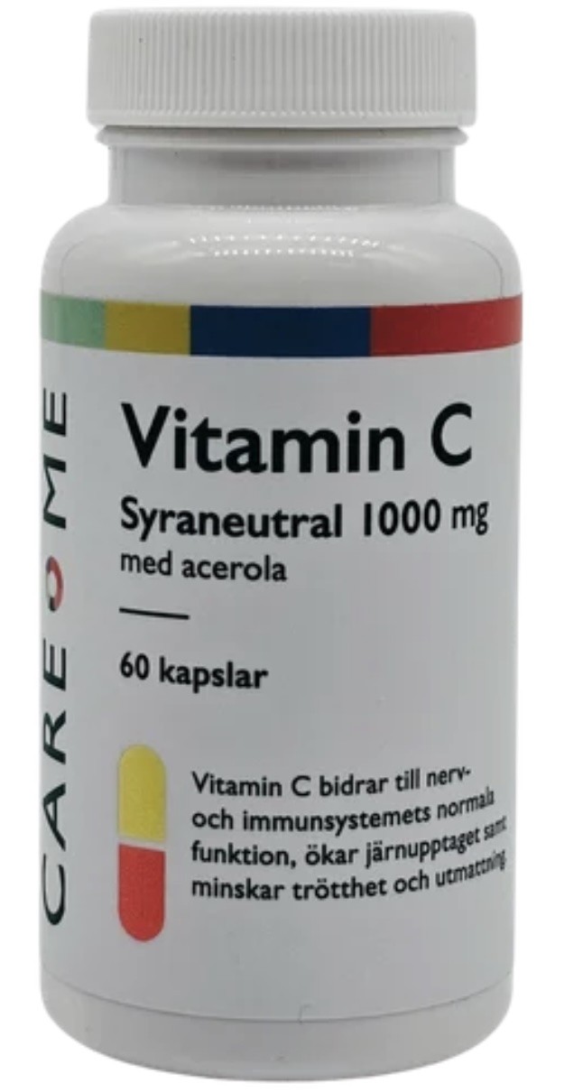 DCG Vitamin C 60st kapslar (C-0040  04/2029)