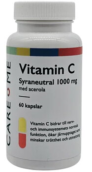 DCG Vitamin C 60st kapslar (C-0040  04/2029)