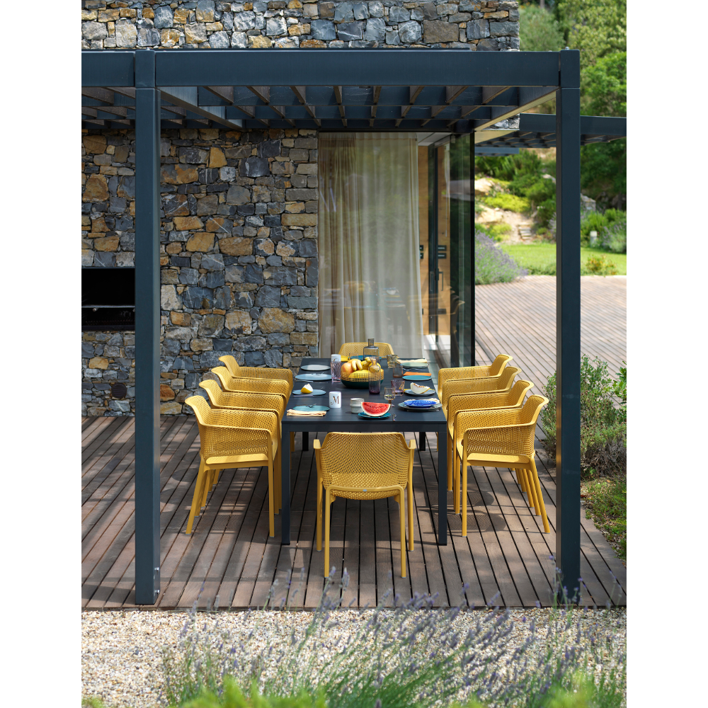Rio Alu Bord 210-280x100 cm Utdragbart - Nardi Outdoor - 2