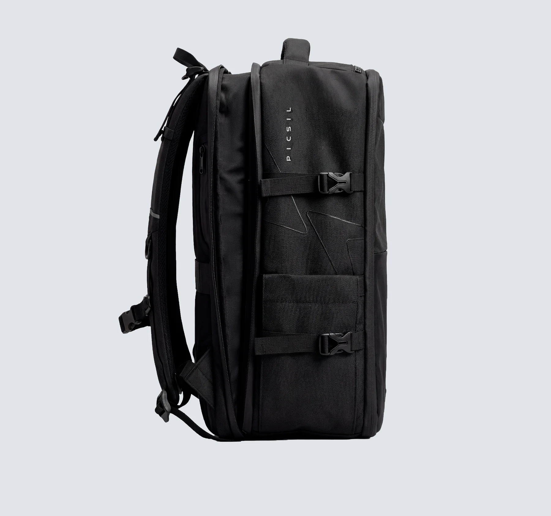 Picsil - Horizon Backpack - Modular Backpack 26-33L - Svart - 7