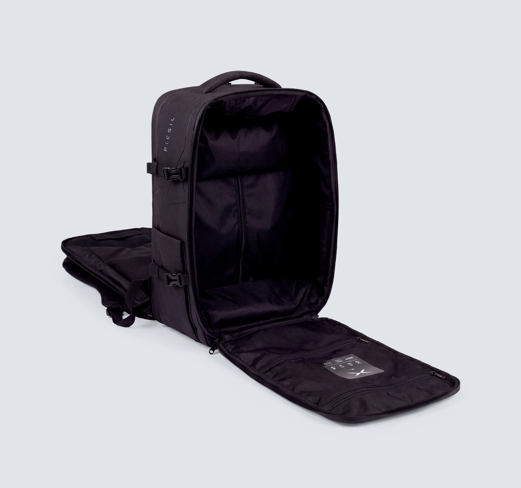 Picsil - Horizon Backpack - Modular Backpack 26-33L - Svart - 6