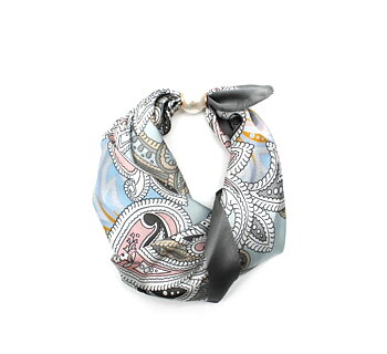 Flygvärdinnescarf  Pärla  Marine