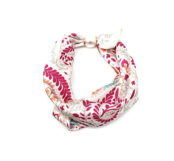 Flygvärdinnescarf  Pärla Rose