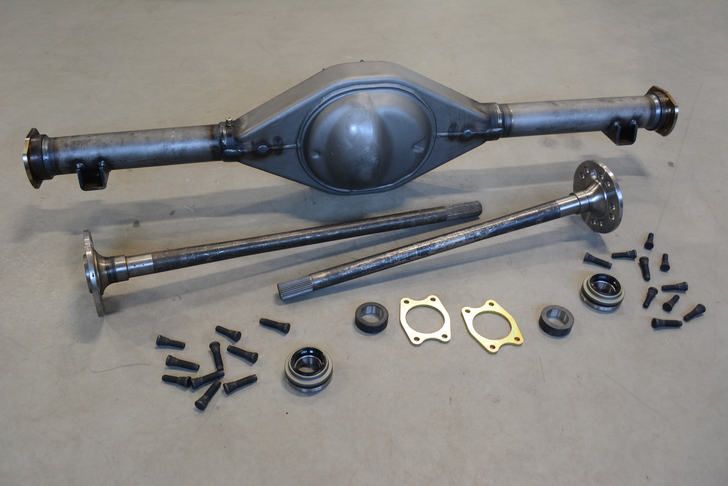 Ford 9´´ Banjo + Drivaxlar GM 55-57