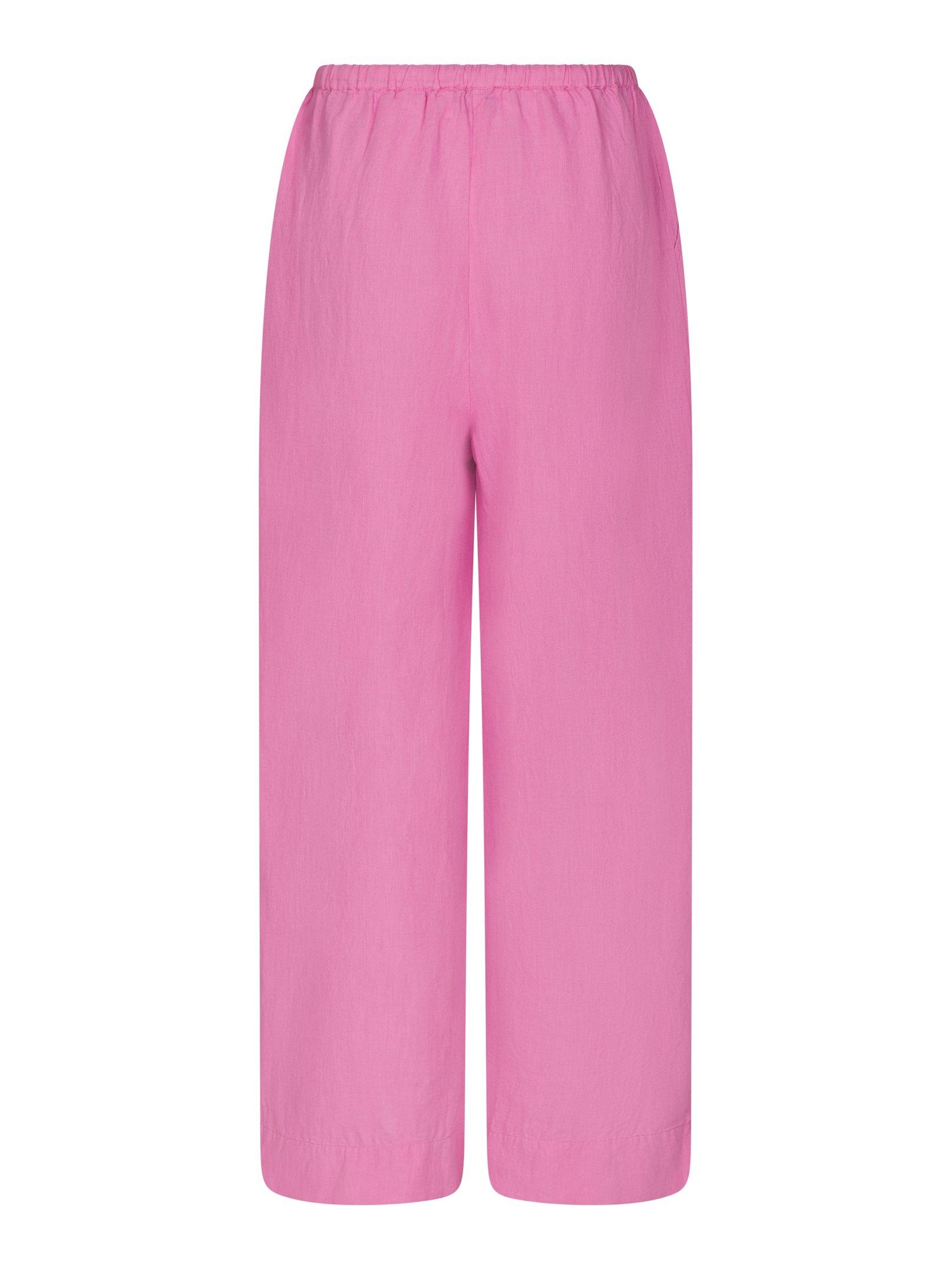 Heifa Linen Pants Pink - 2