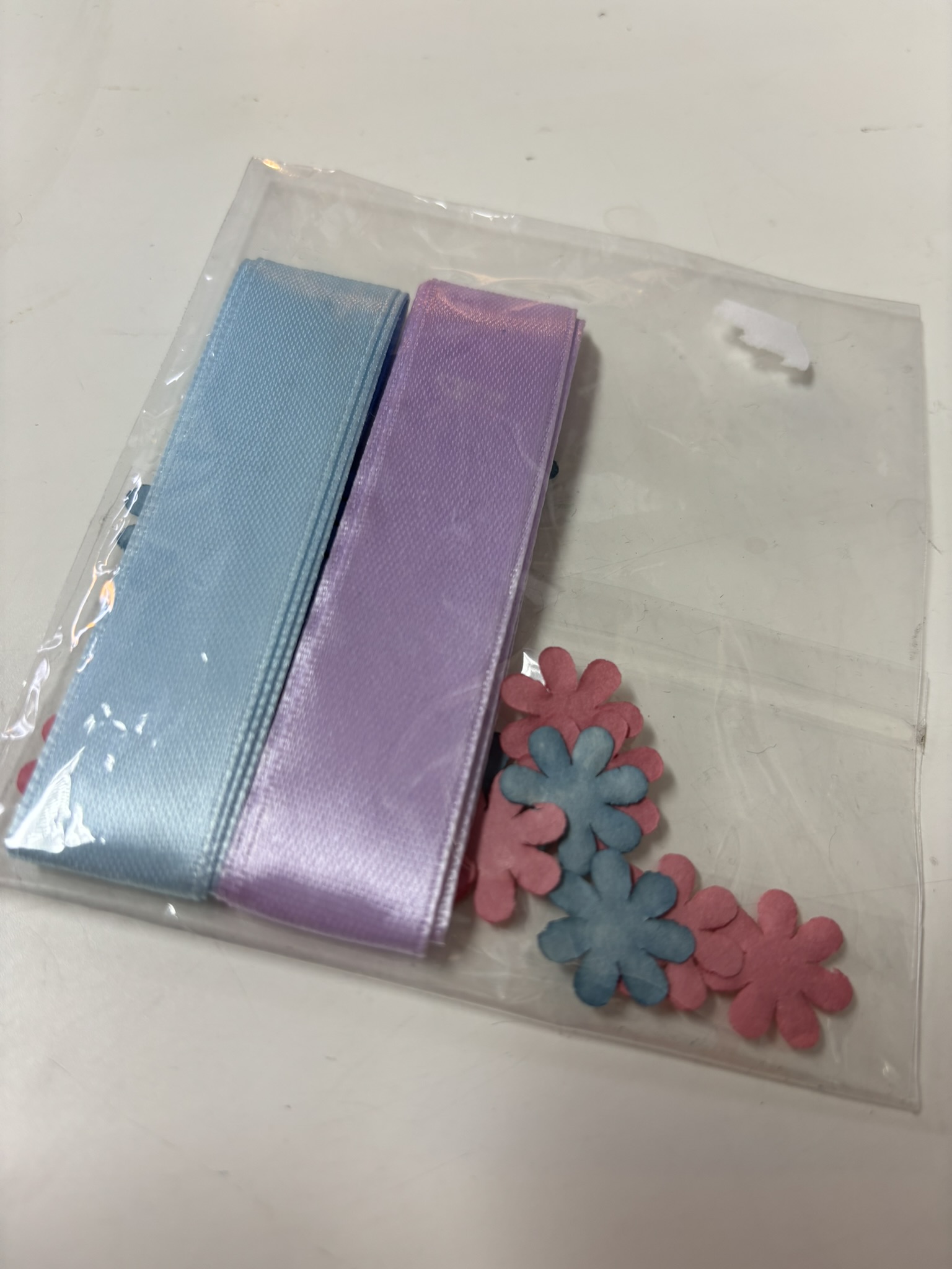 Dekorations kit, Rosa/Blått