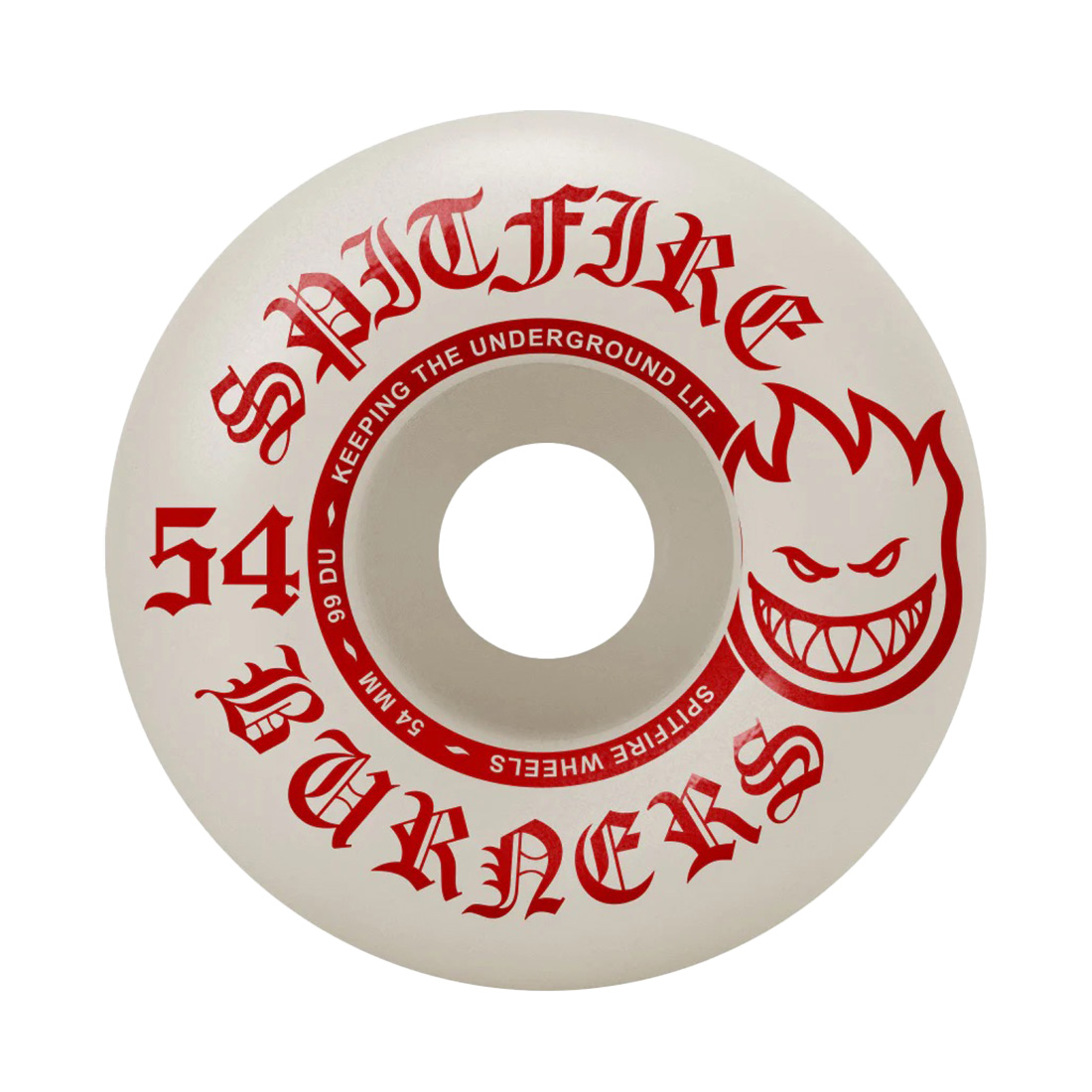 Spitfire Skateboard Wheel - Burner 99A 54mm