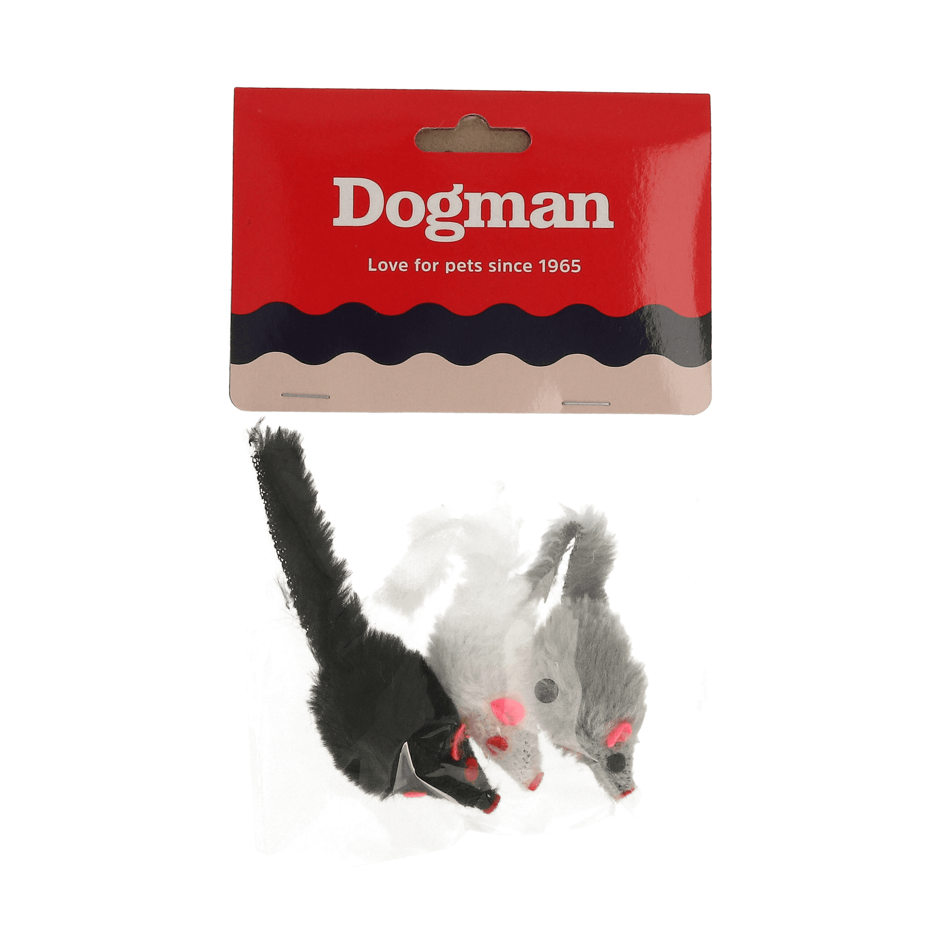 Dogman Kattleksak  Möss 3-pack