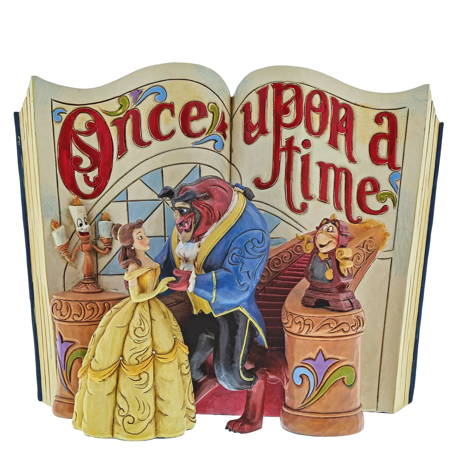 Jim Shore  Disney Figurin - Love Endures Beauty & the Beast
