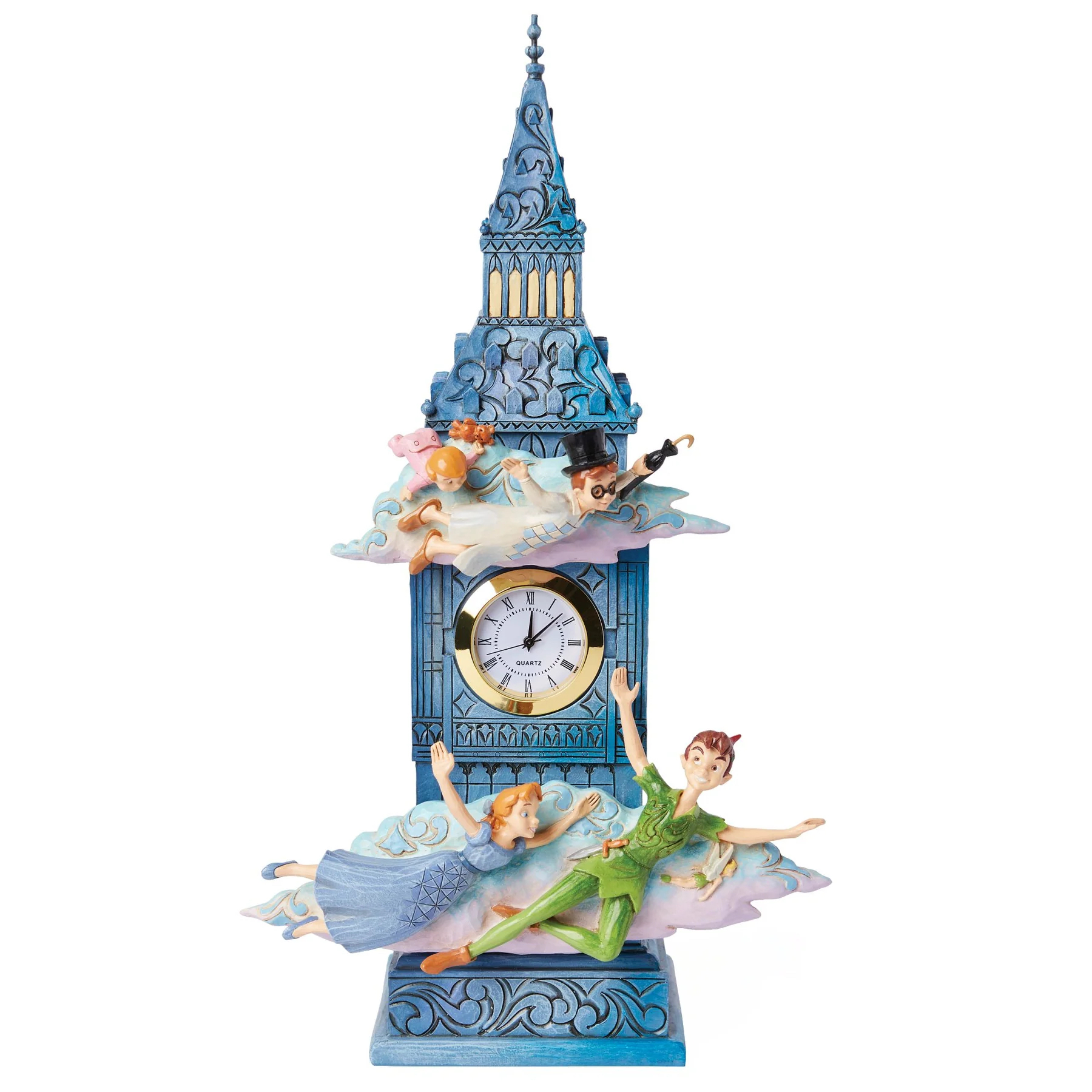 Jim Shore Disney Figurin - Peter Pan´s Clock