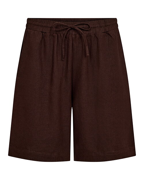 Shorts linnemix Lava coffee bean brun - 2