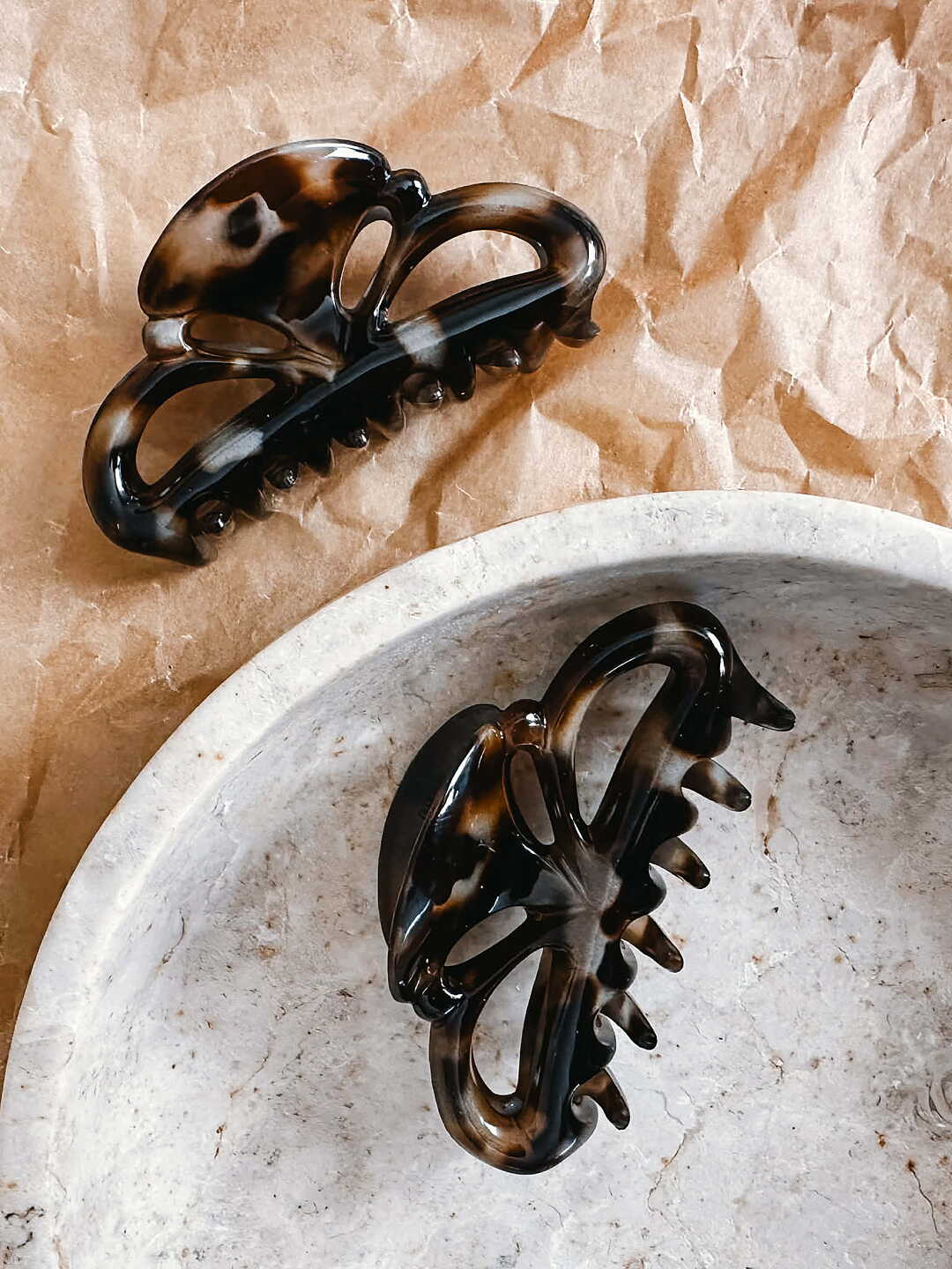Hair claw Celeste Tiramisu